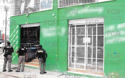 En cateo, FGR asegura prendas de vestir que probablemente incumplen procedimientos legales de importación en Oaxaca