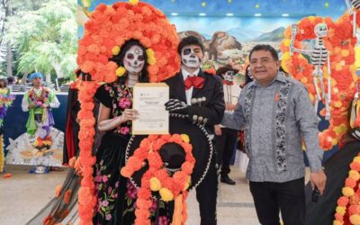 En la UABJO vibran las tradiciones con la Muerteada Universitaria 2026