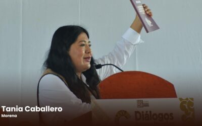 Tania Caballero continúa en San Dionisio del Mar la etapa informativa de los Diálogos Interculturales para la Reforma Integral a la Constitución de Oaxaca