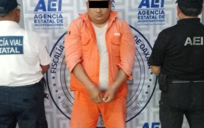 FGEO aprehende a probable responsable de lesiones calificadas cometidas en San Blas Atempa