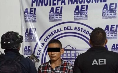 FGEO detiene en flagrancia a probable responsable de delito contra la salud que operaba en la Costa.