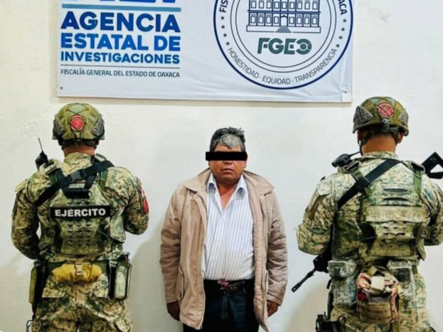 Fiscalía de Oaxaca detiene a probable responsable de tentativa de feminicidio y violencia familiar en la región de la Mixteca