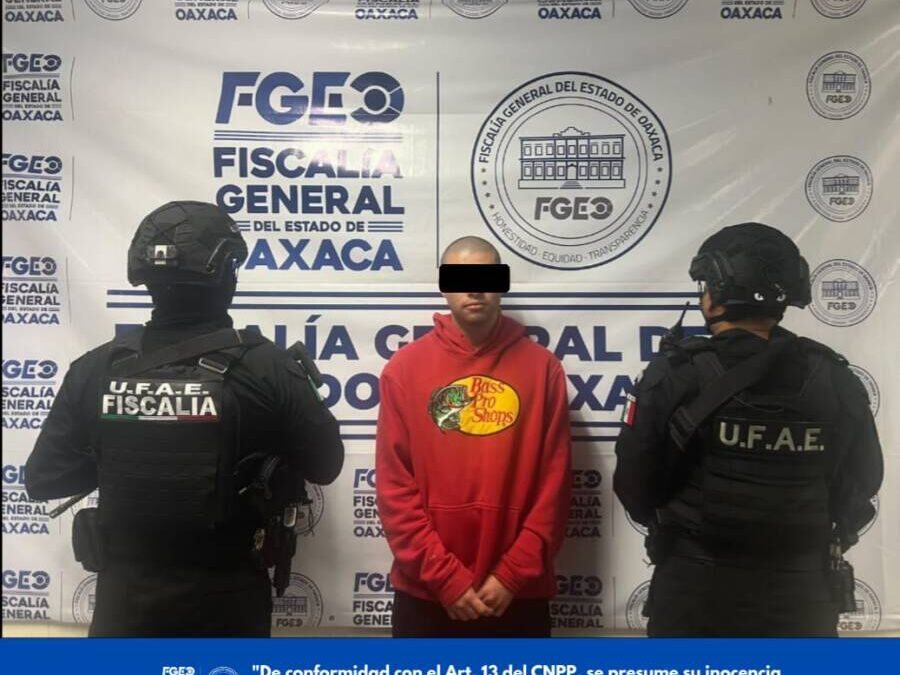 Fiscalía de Oaxaca detiene a una persona por homicidio de adolescente en accidente vial