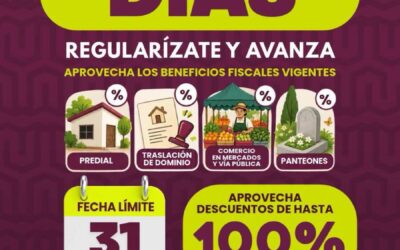 Gobierno municipal de Oaxaca brinda descuentos de hasta 100 % en multas con el programa Regularízate y Avanza