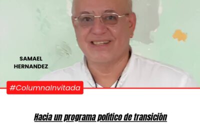 Hacia un programa político de transición