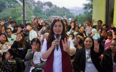 Haydeé Reyes pone sobre la mesa la experiencia para gobernar la capital