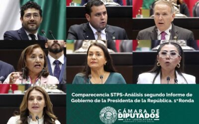Jóvenes Construyendo el Futuro, informalidad, jornada laboral y desconexión digital, inquietudes de diputadas y diputados a titular de la STPS