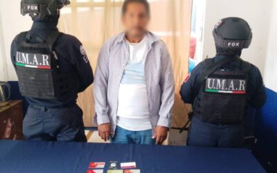 Policía Municipal detiene a persona por presunta clonación de tarjeta bancaria en Plaza Bella