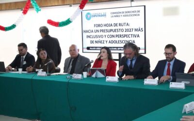 Realizan el foro “Hoja de ruta hacia un presupuesto más incluyente y con perspectiva de niñez y adolescencia”