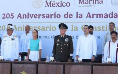 Reconoce Raúl Bolaños Cacho honor y lealtad del personal de la Armada de México