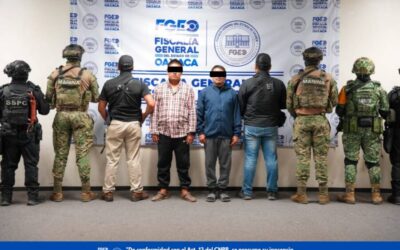 Seguridad detiene a dos armados con drogas en Juchitán; sumar más de 10 capturas estratégicas en el Istmo
