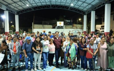 Súper Vecinal acerca de apoyos y atención directa a sectores vulnerables de Oaxaca de Juárez